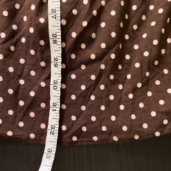 Free People High Strung Romper Womens Large Polka Dot Halter Boho Playsuit NEW - Picture 9 of 10